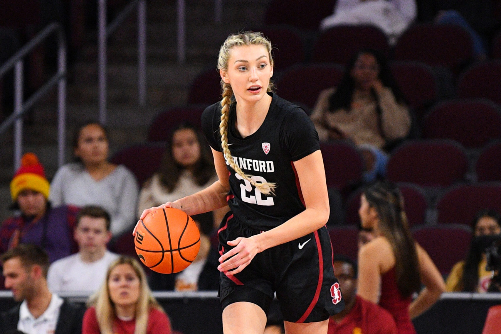 Watch: Cameron Brink's classmate tells her Iowa is winning it all - Just Women's Sports
