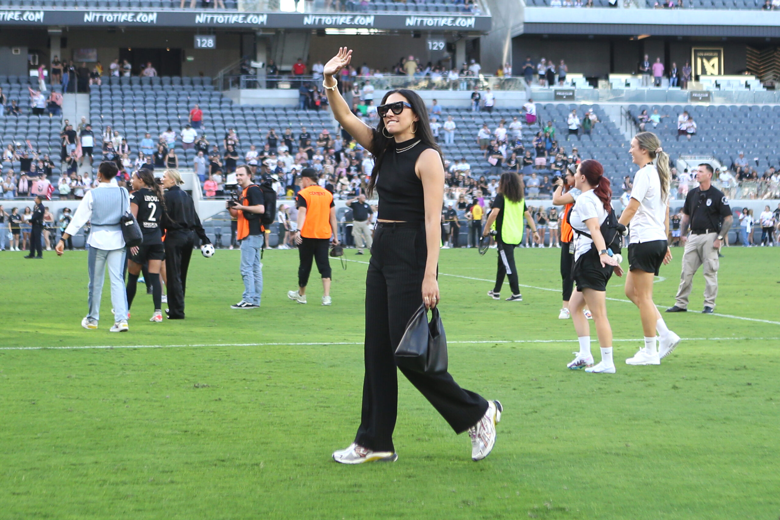 Christen Press back training with Angel City FC - Just Women's Sports