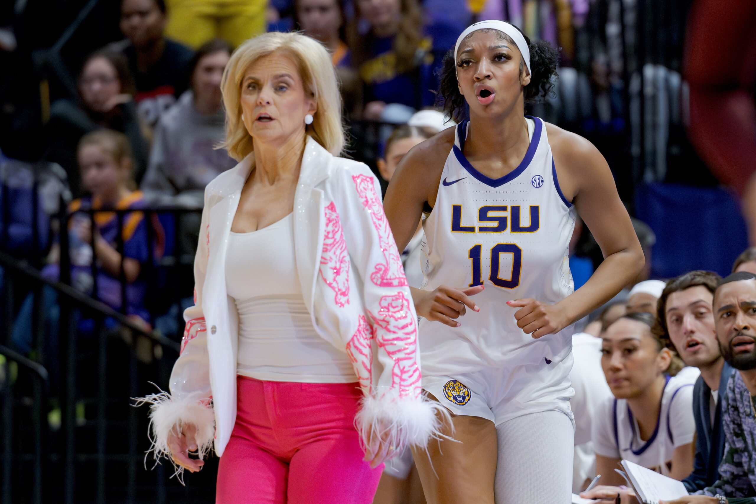 Kim Mulkey's first reaction to LSU's bracket: 'Tough, tough region' - Just Women's Sports