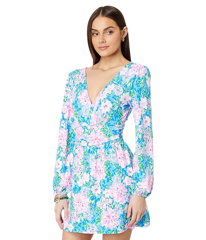 Lilly Pulitzer Riza Long-Sleeved Romper | Zappos.com