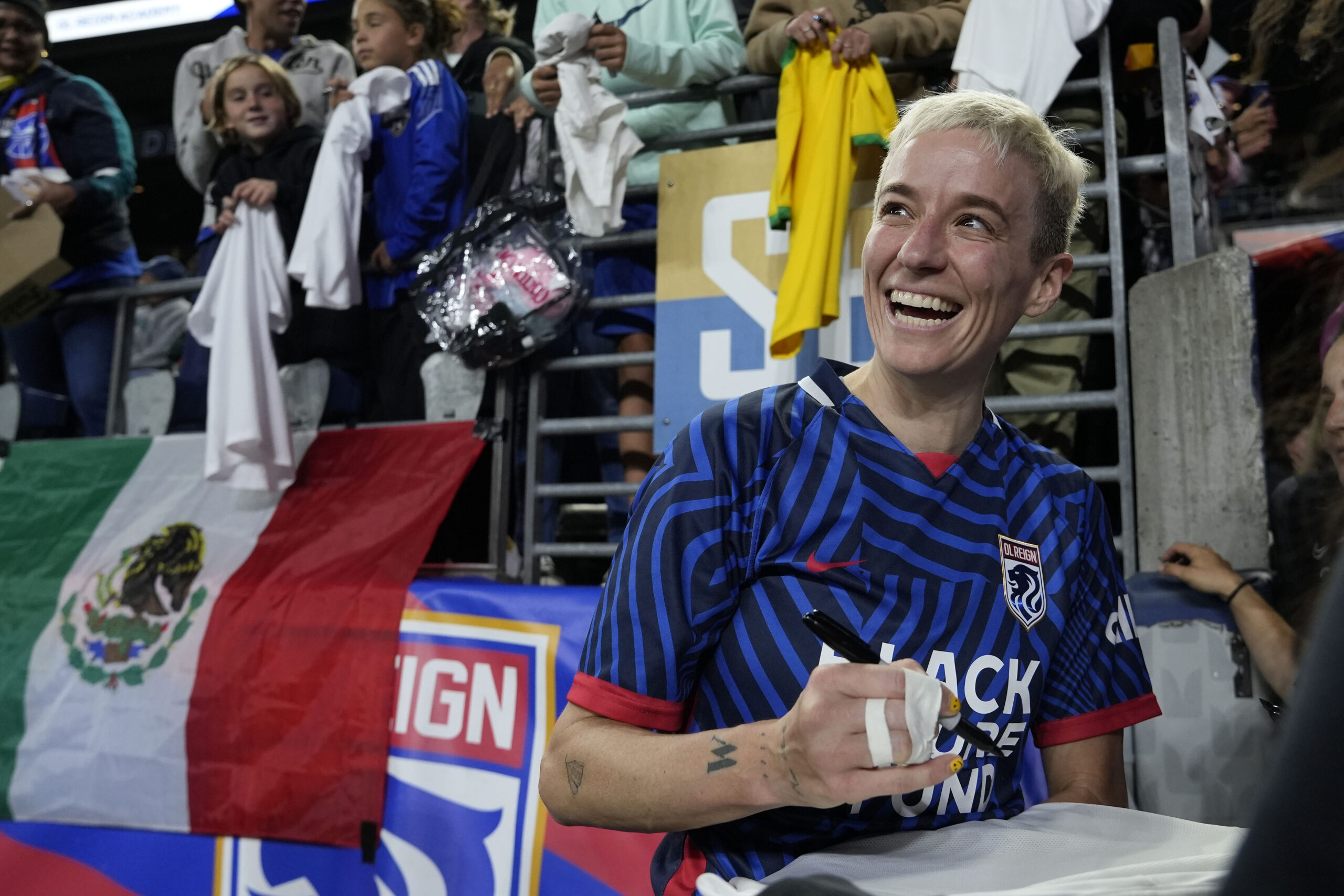 Reign to retire Megan Rapinoe's jersey, second-ever in NWSL - Just Women's Sports