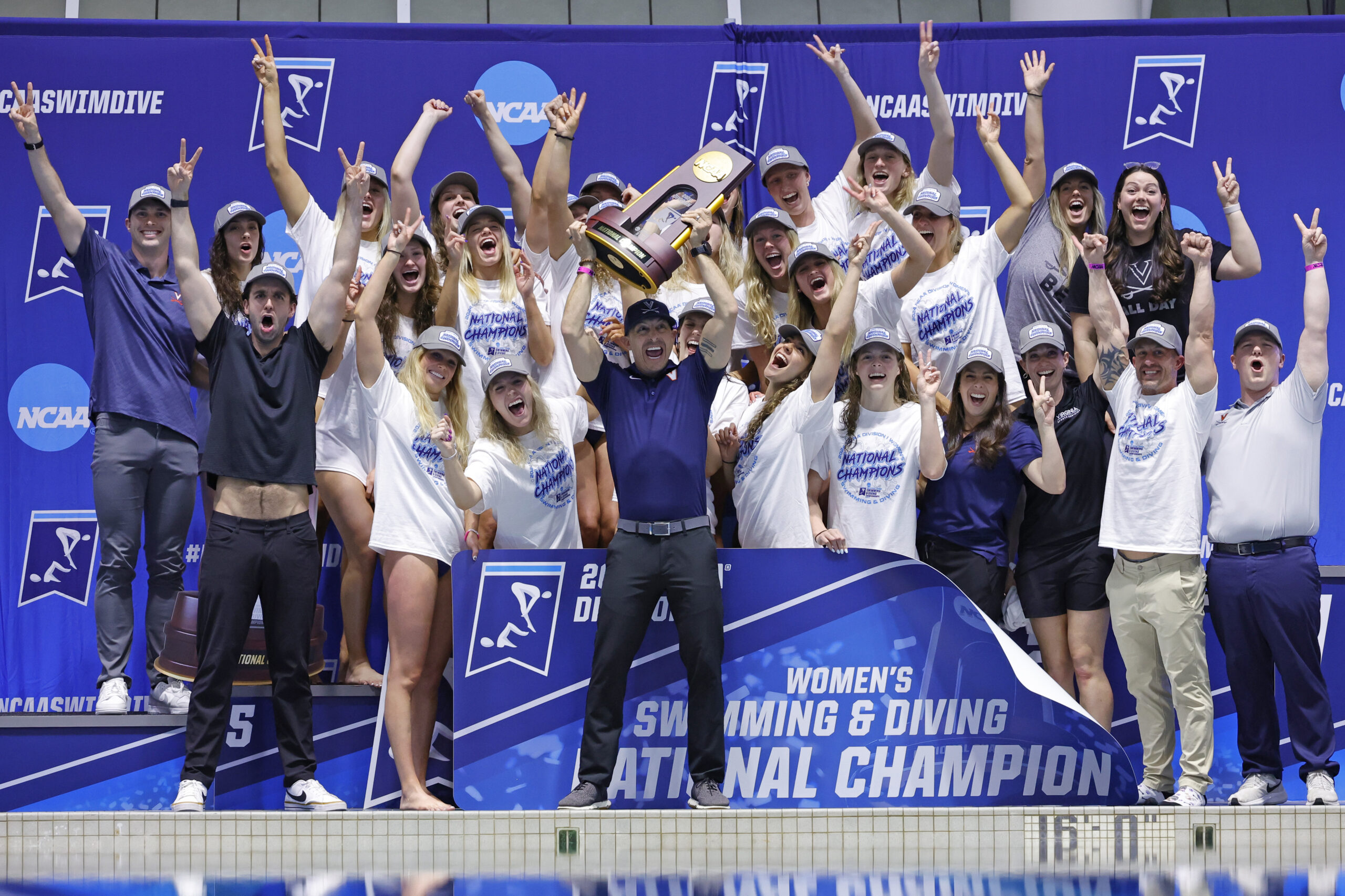 Virginia swimming and diving wins fourth straight national title - Just Women's Sports
