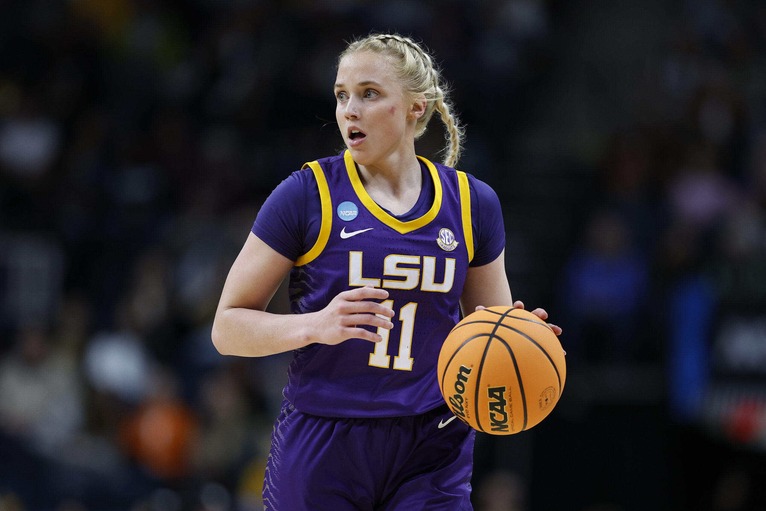 Hailey Van Lith is back in the transfer portal after one year at LSU - Just Women's Sports