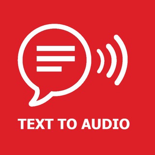 Telegram: Launch @Text_to_audio_robot